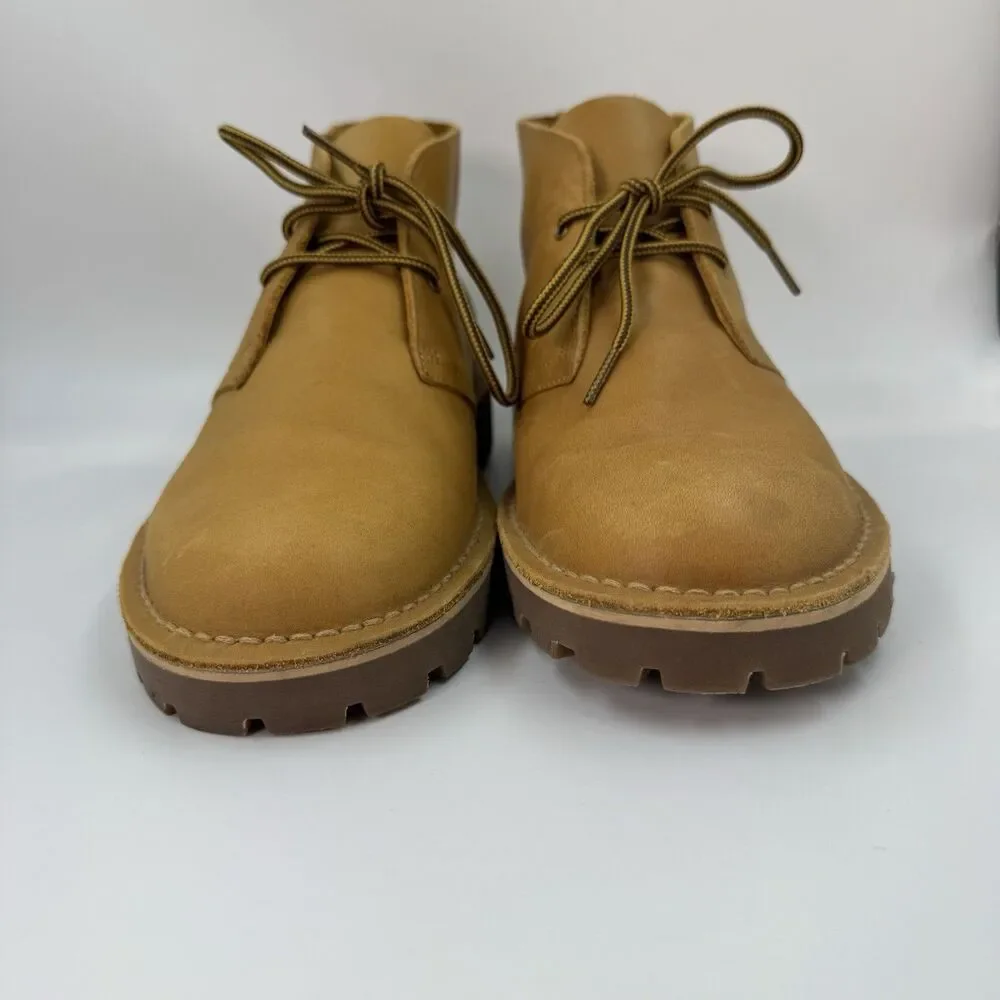 Clarks Overdale Mid 261687237085 Mens Brown Nubuck Lace Up Chukkas Boots 9.5M